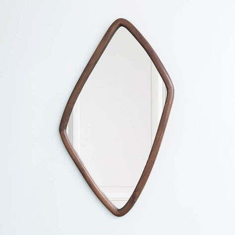 FINLEY MIRROR - WALNUT